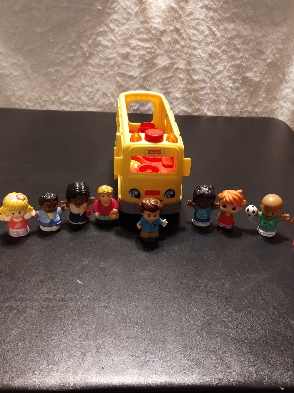 Little People Yellow School Bus Playset with Figure Characters - Kids Toys